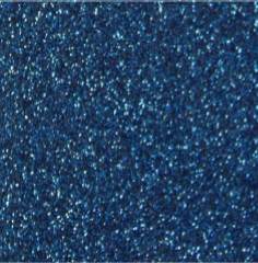 20" Blue Glitter Roll