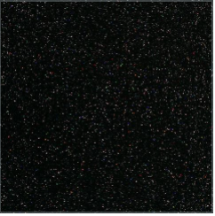 20" Galaxy Black Glitter Roll