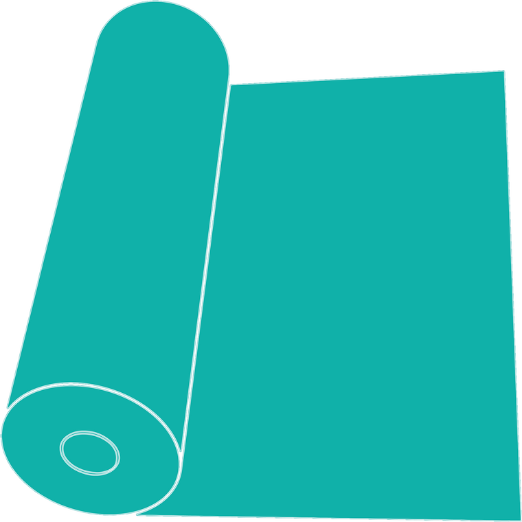 Turquoise 15'' Roll